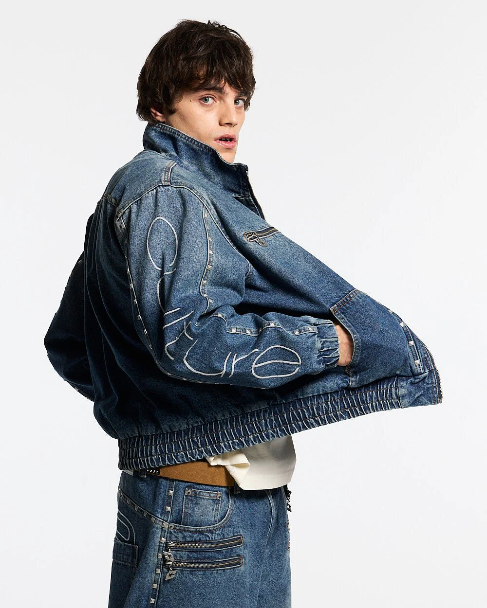 2010 DENIM JACKET BLUE DENIM - Image 2
