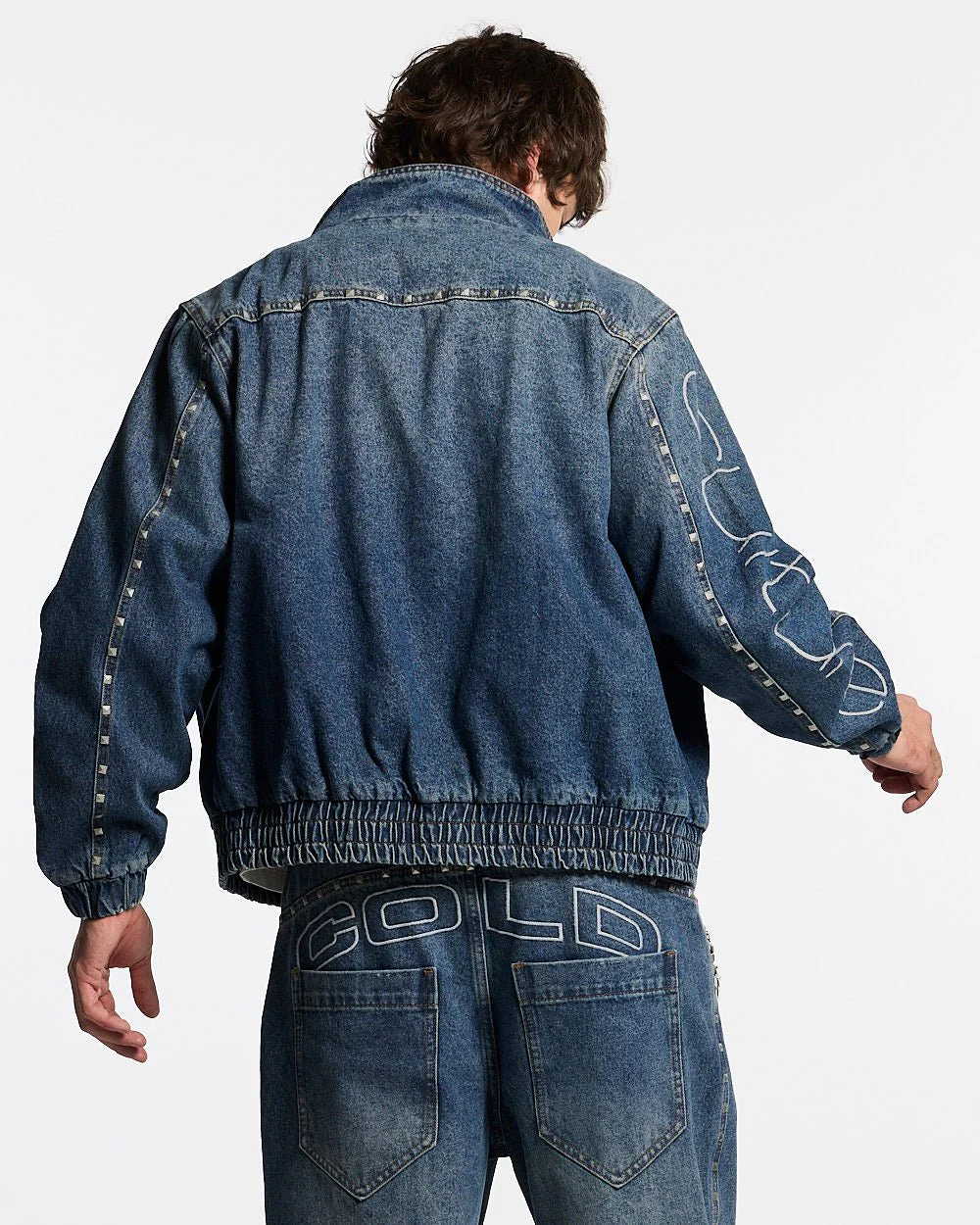 2010 DENIM JACKET BLUE DENIM - Image 4