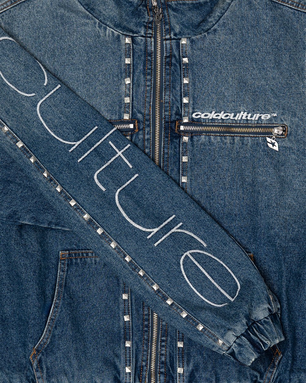 2010 DENIM JACKET BLUE DENIM - Image 5
