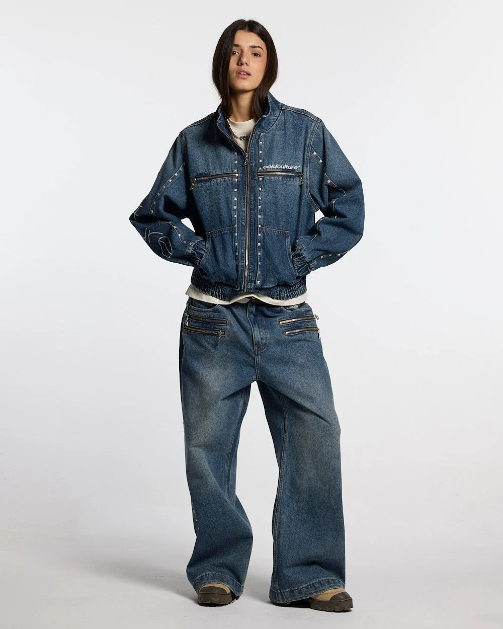 2010 DENIM JACKET BLUE DENIM - Image 7
