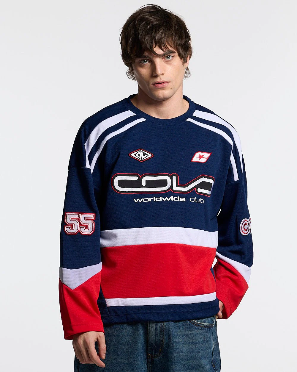 55 VIRAL LONGSLEEVE BLUE - Image 2