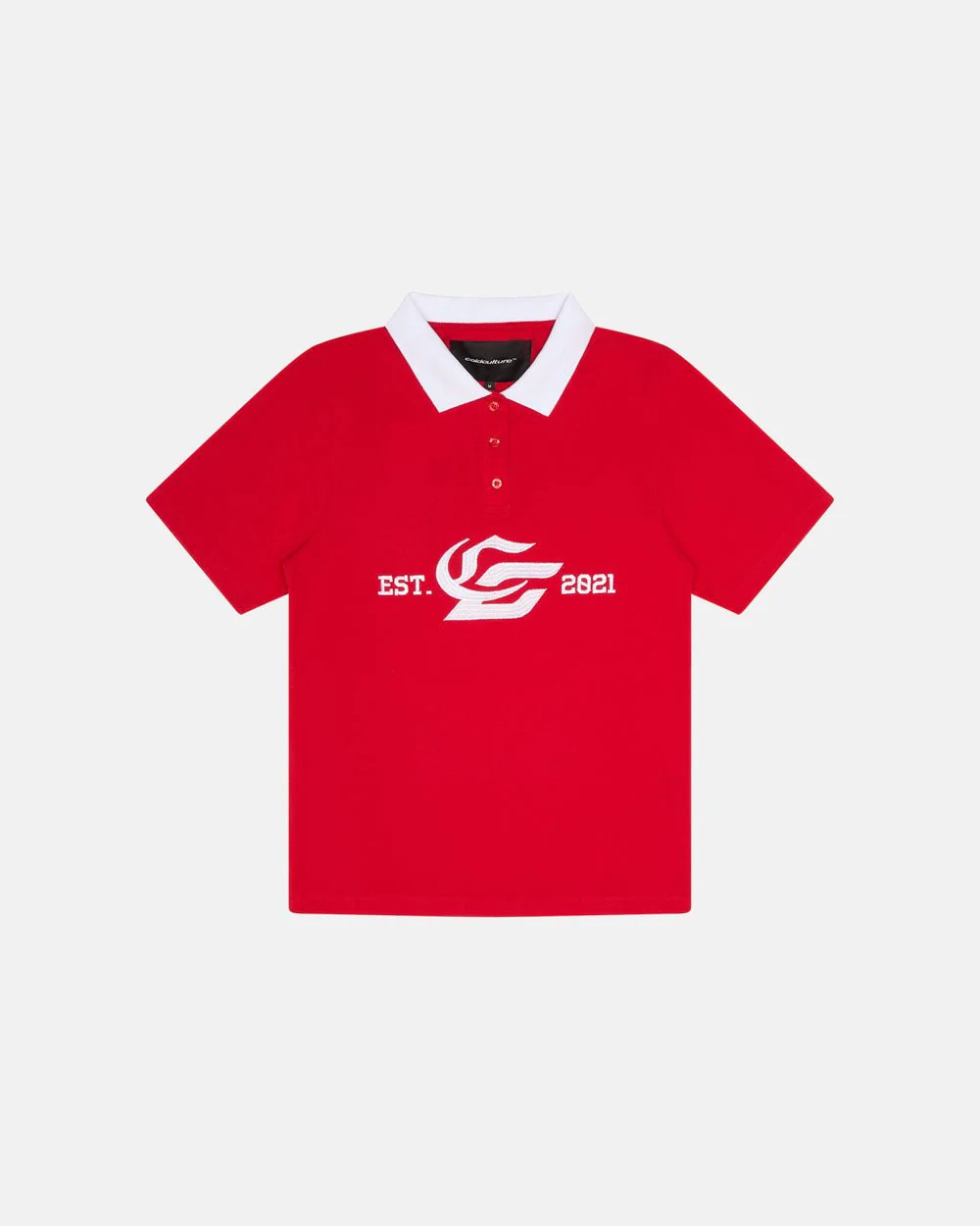5th AURA SLIM POLO RED - Image 4