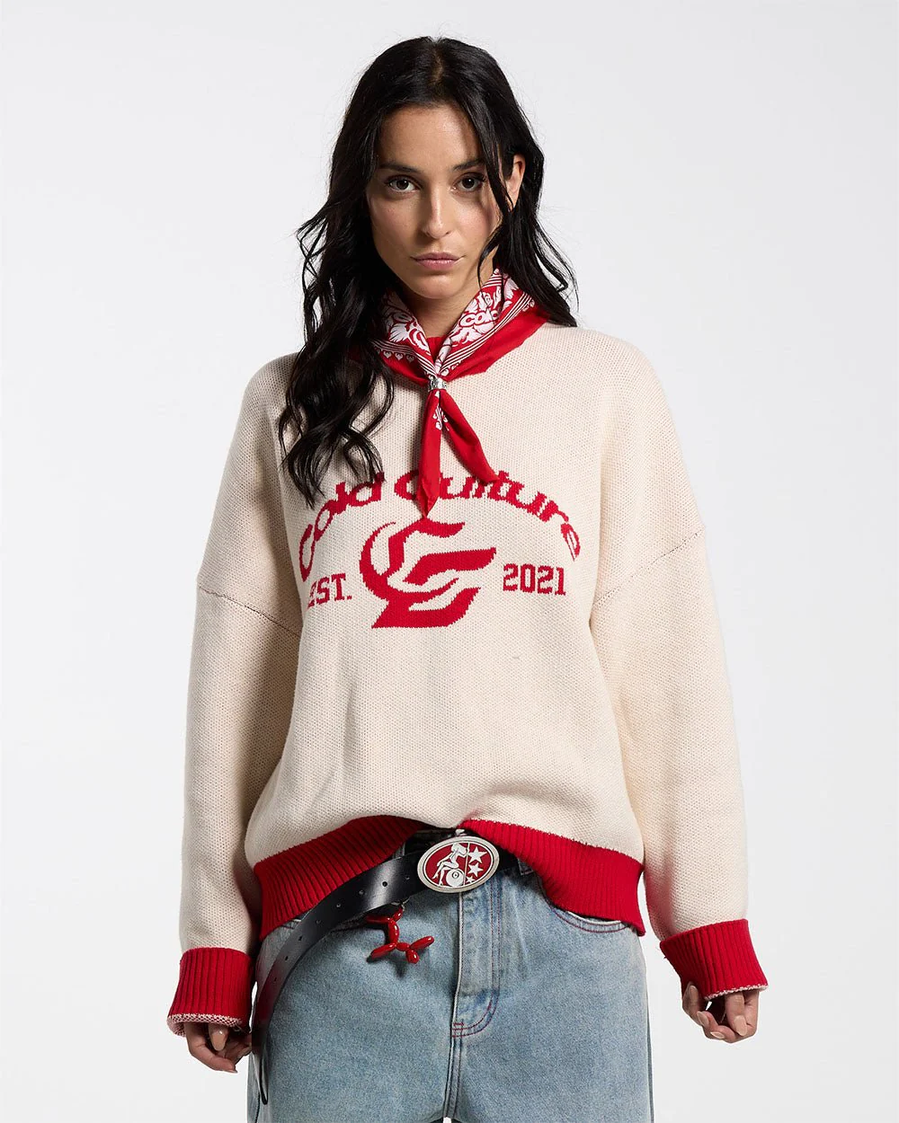 ACADEMY KNIT ACID WHITE - Image 5