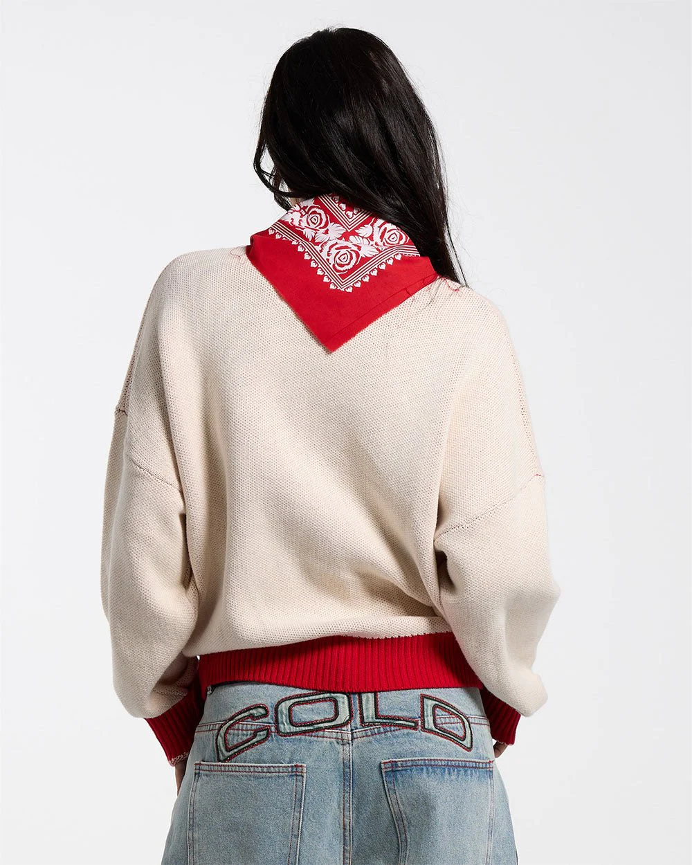 ACADEMY KNIT ACID WHITE - Image 6