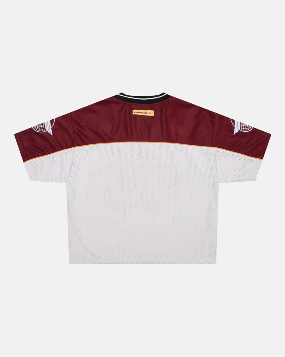 AERO STEED TEE CREAM/BURGUNDY - Image 3