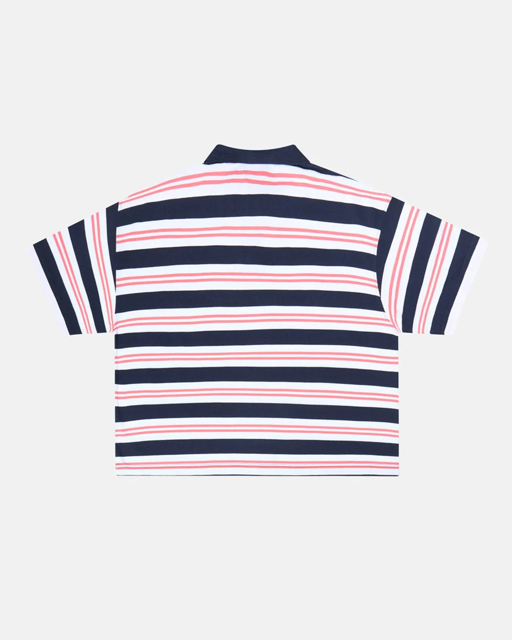 AEROSTRIPES POLO BLUE SEA/CORAL - Image 3