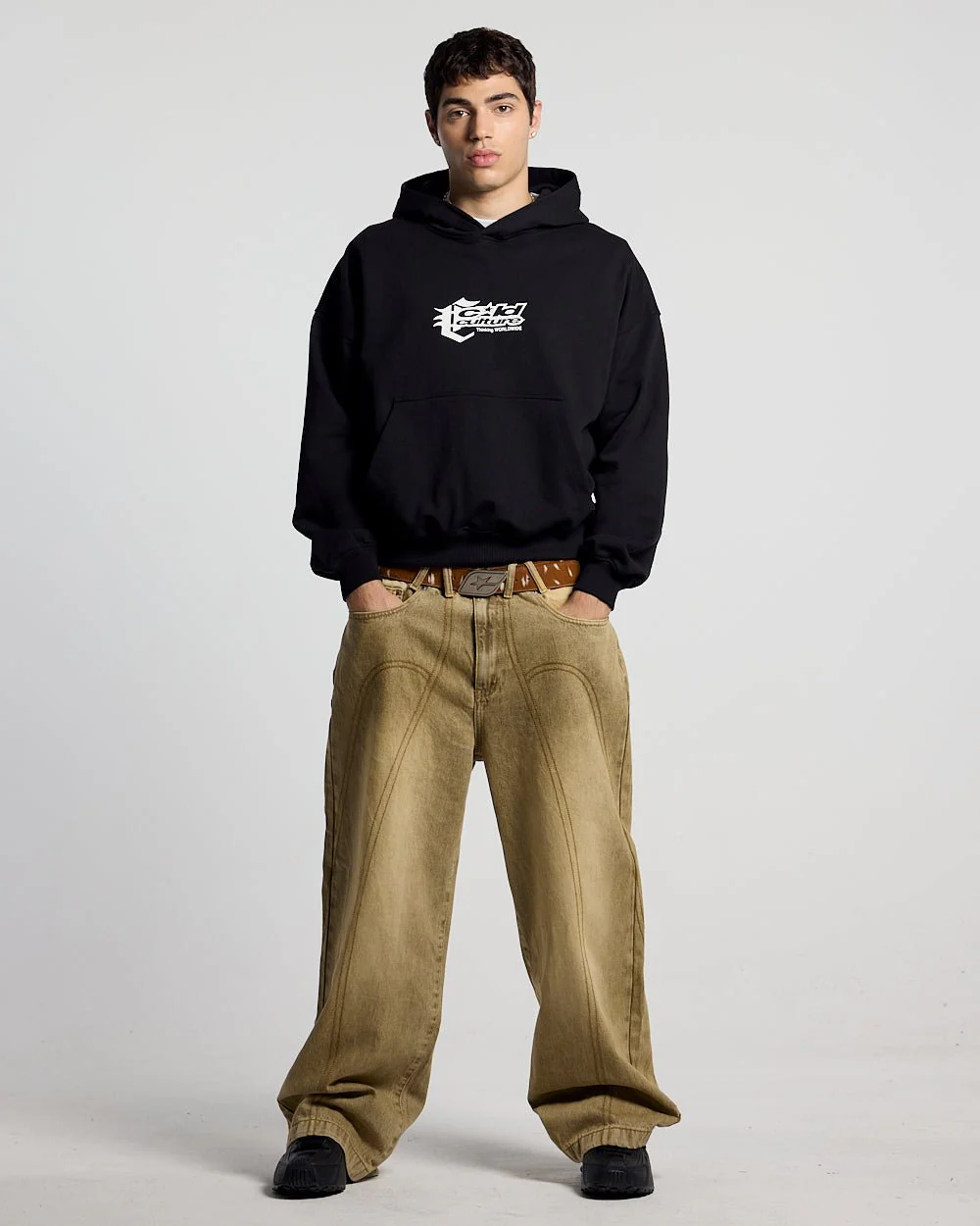 AFTER DARK HOODIE BLACK - Image 4