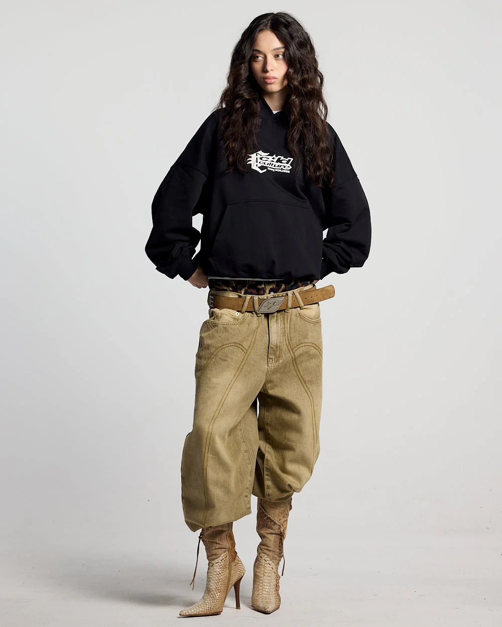 AFTER DARK HOODIE BLACK - Image 6