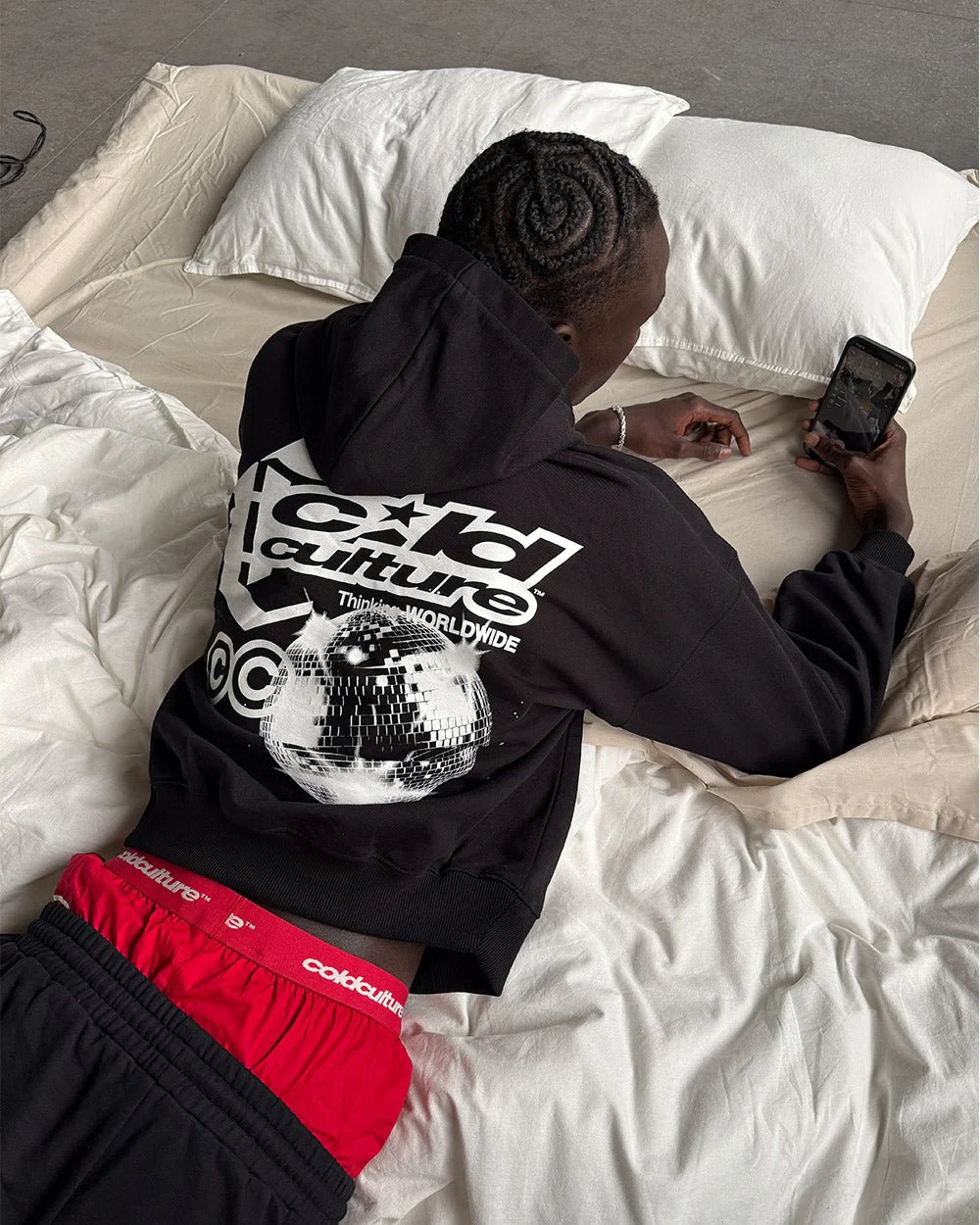 AFTER DARK HOODIE BLACK - Image 7