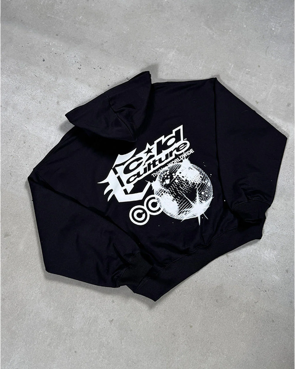 AFTER DARK HOODIE BLACK - Image 8
