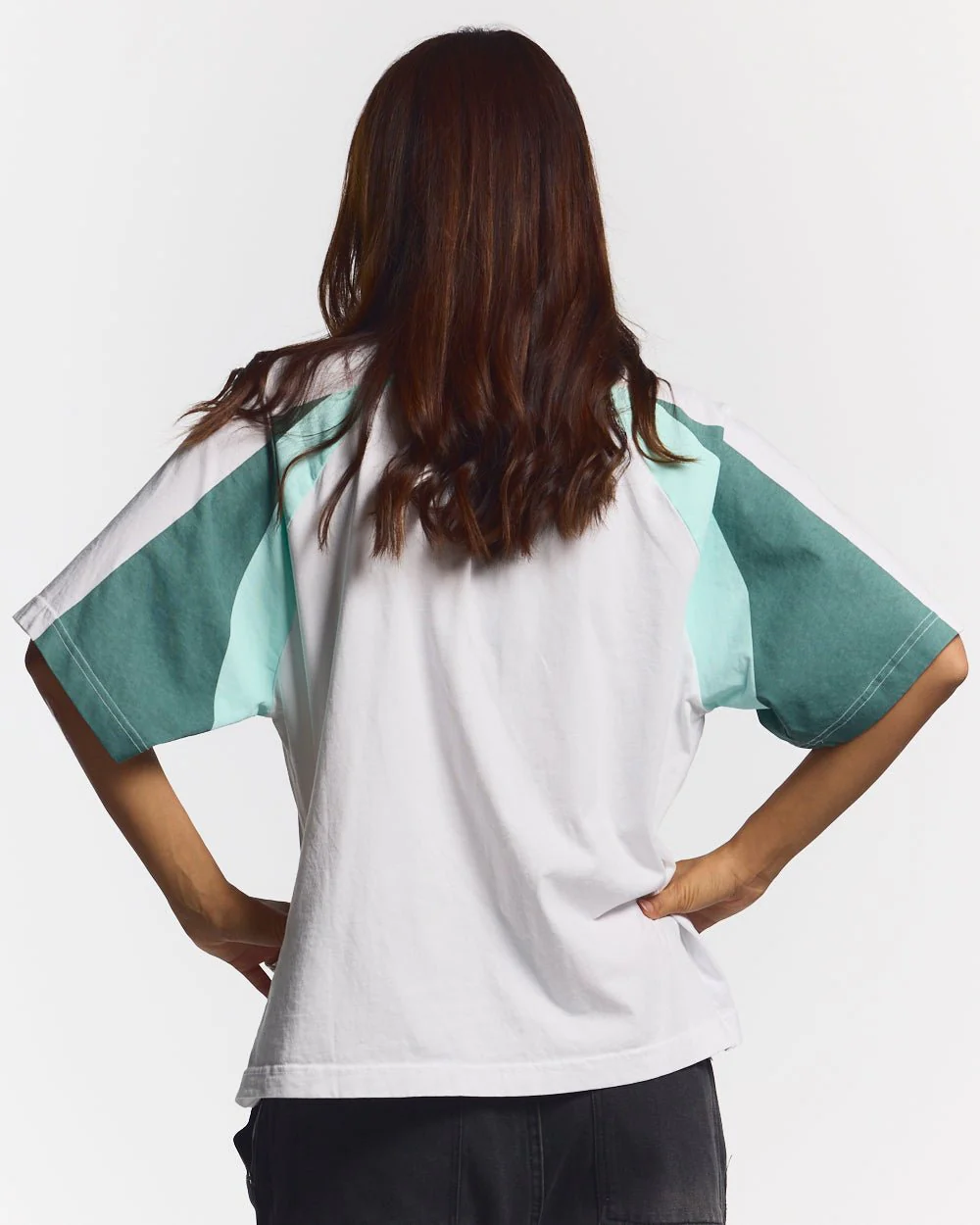 AIRBORNE TEE WHITE AND GREEN - Image 6