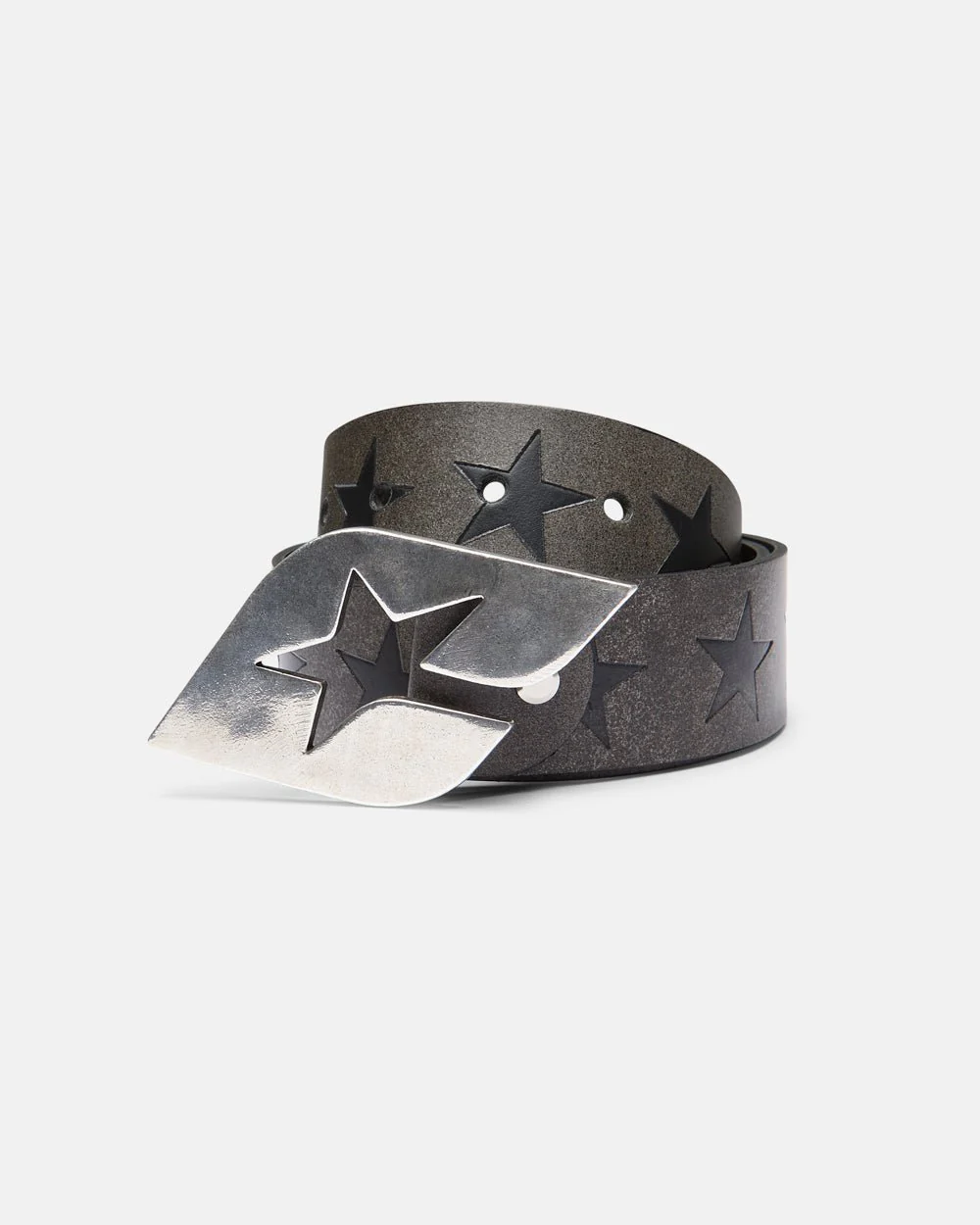AIRLINES LEATHER BELT BEIGE