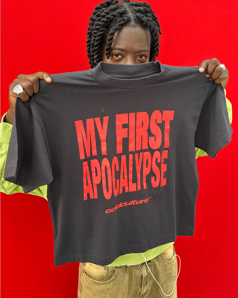 APOCALYPSE TEAM TEE GREY & RED - Image 7