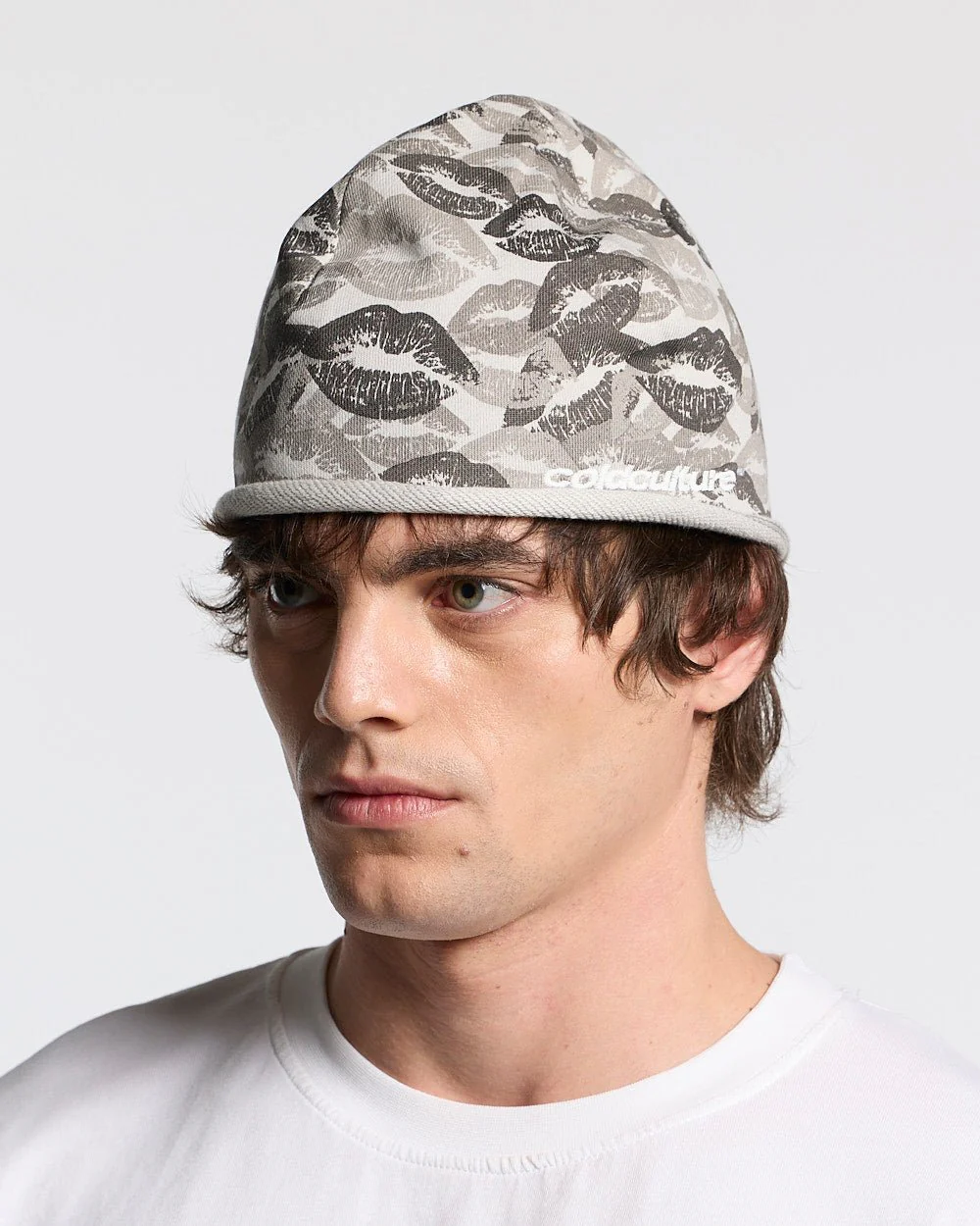 ARMOUR BEANIE LIGHT GREY - Image 3
