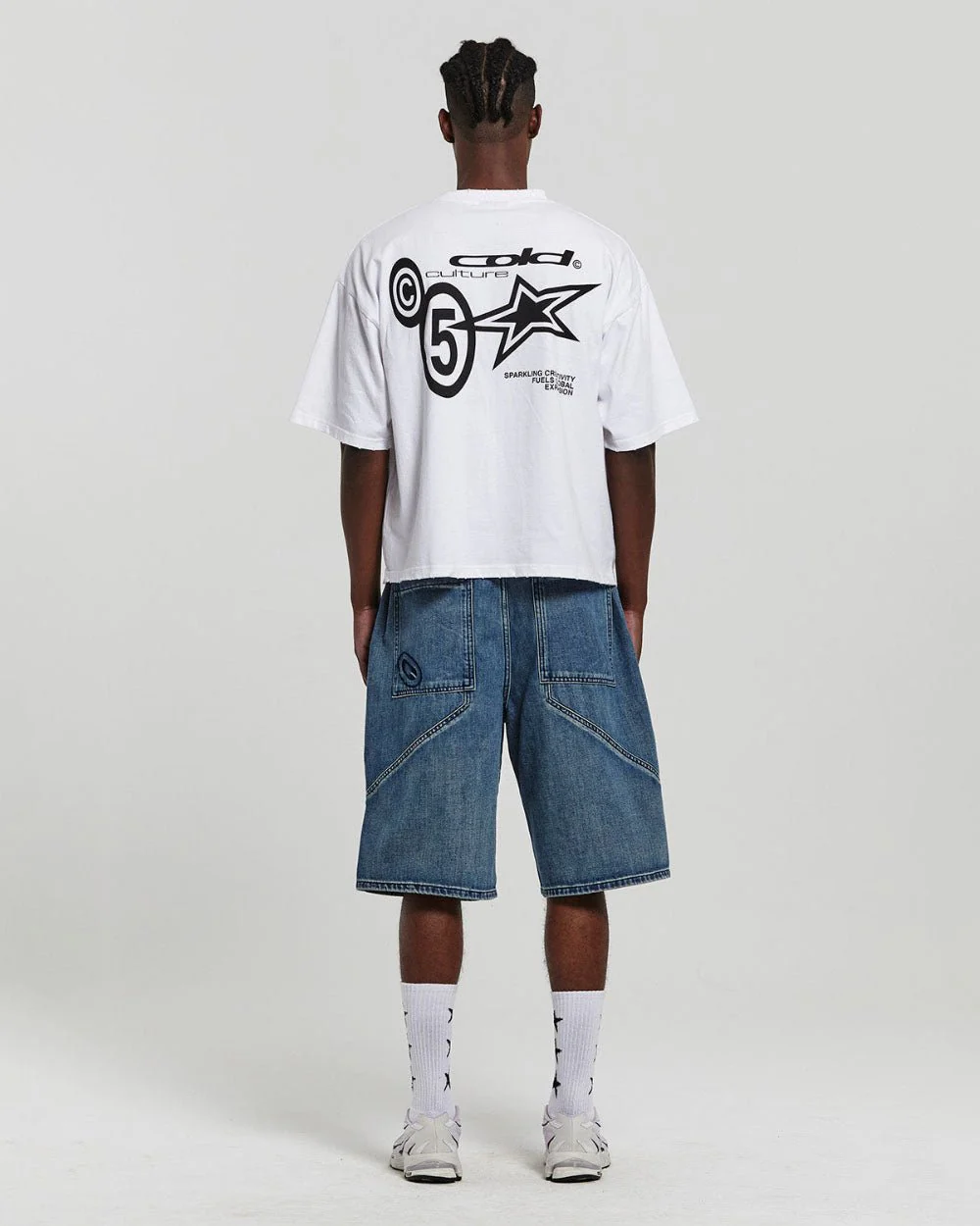 ASSEMBLY V2 SHORTS ACID BLUE DENIM - Image 5