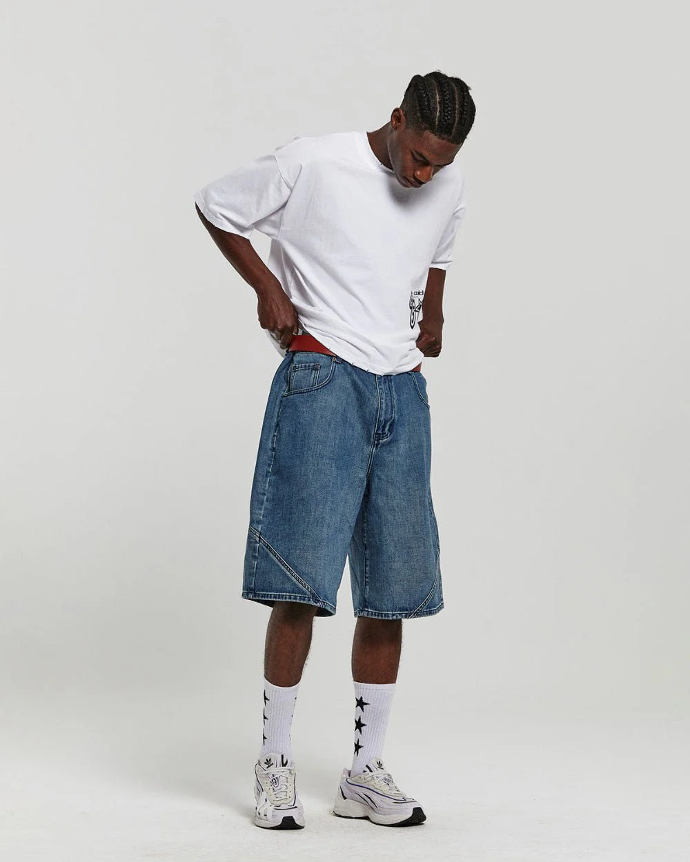 ASSEMBLY V2 SHORTS ACID BLUE DENIM - Image 6