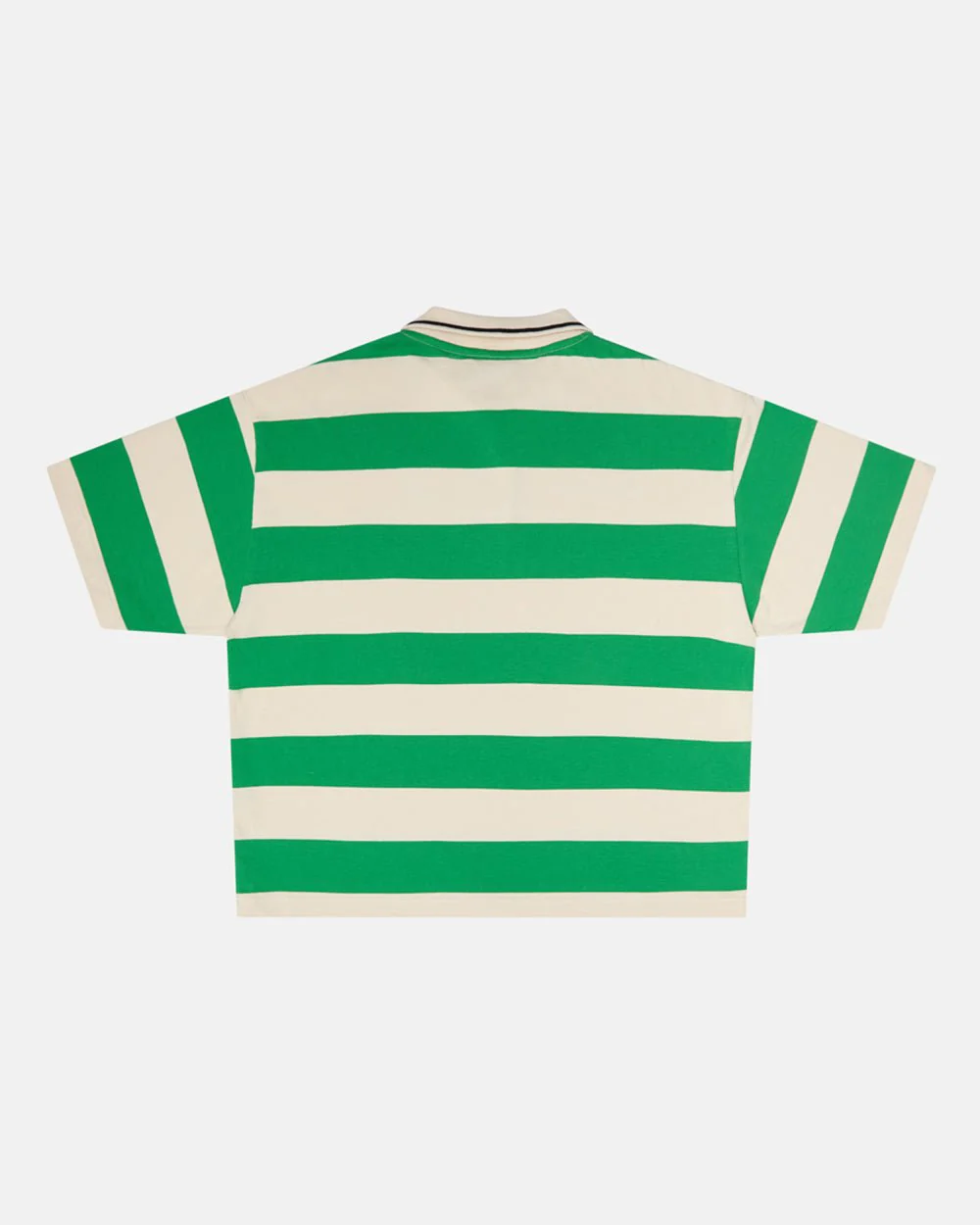 BIG STRIPES POLO T-SHIRT ARCADIAN GREEN - Image 3