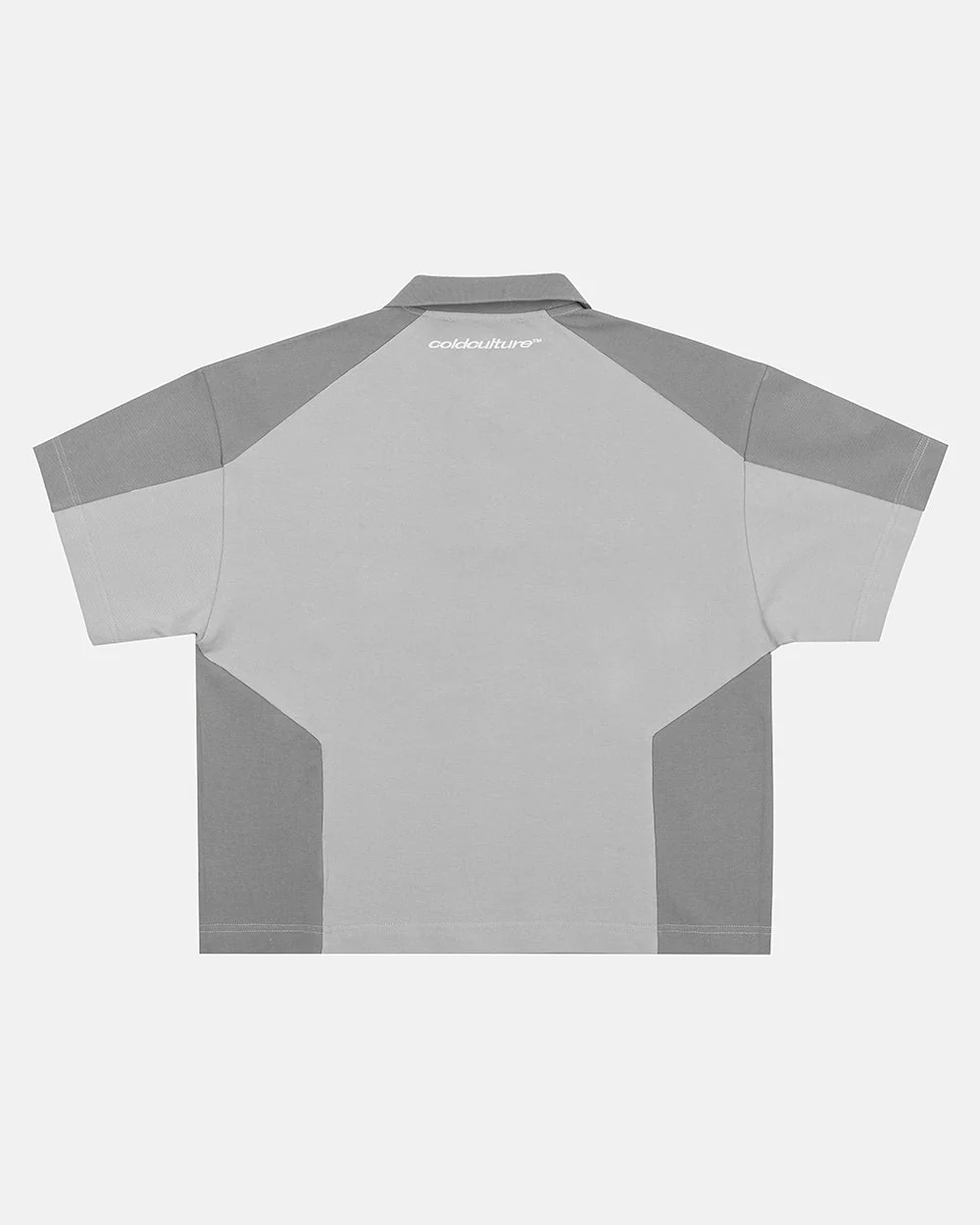 BIKER POLO LIGHT GREY - Image 4