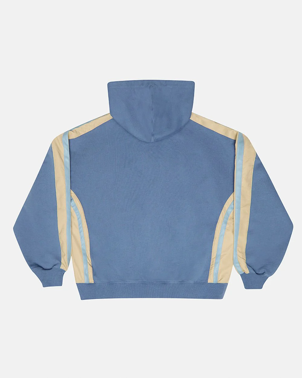 BIKER ZIP HOODIE NAVY - Image 3