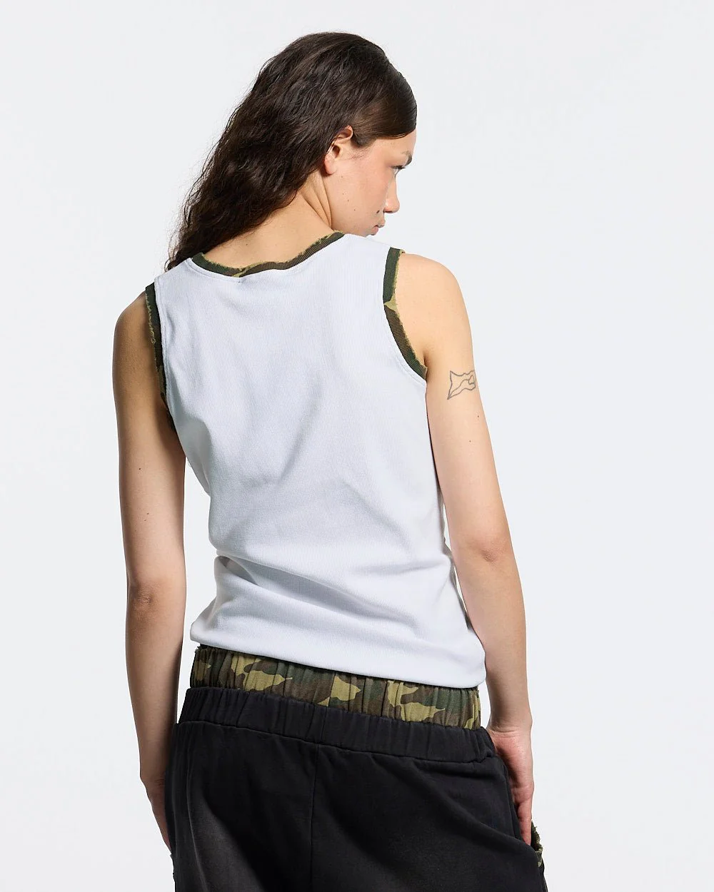 BLACK OPS TANK TOP WHITE - Image 8