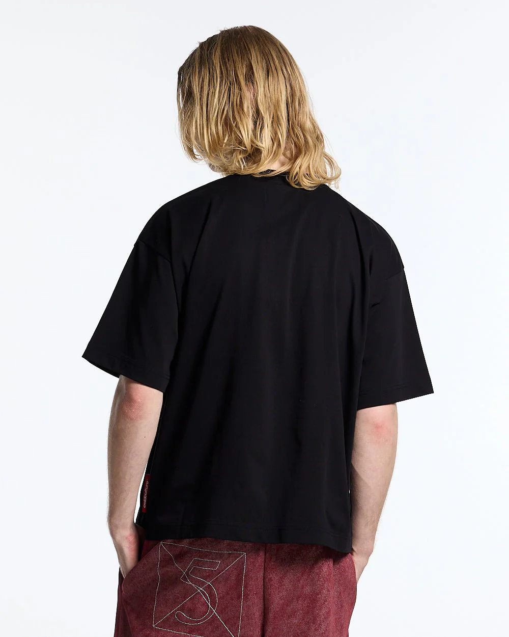 BLING SKULL TEE BLACK - Image 4