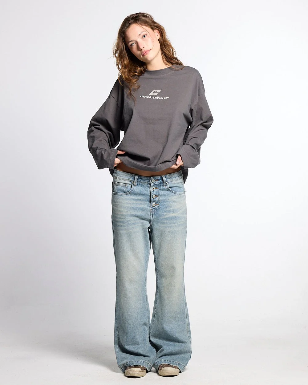 BLURRED V5 BOOTCUT PANTS LIGHT DENIM - Image 10