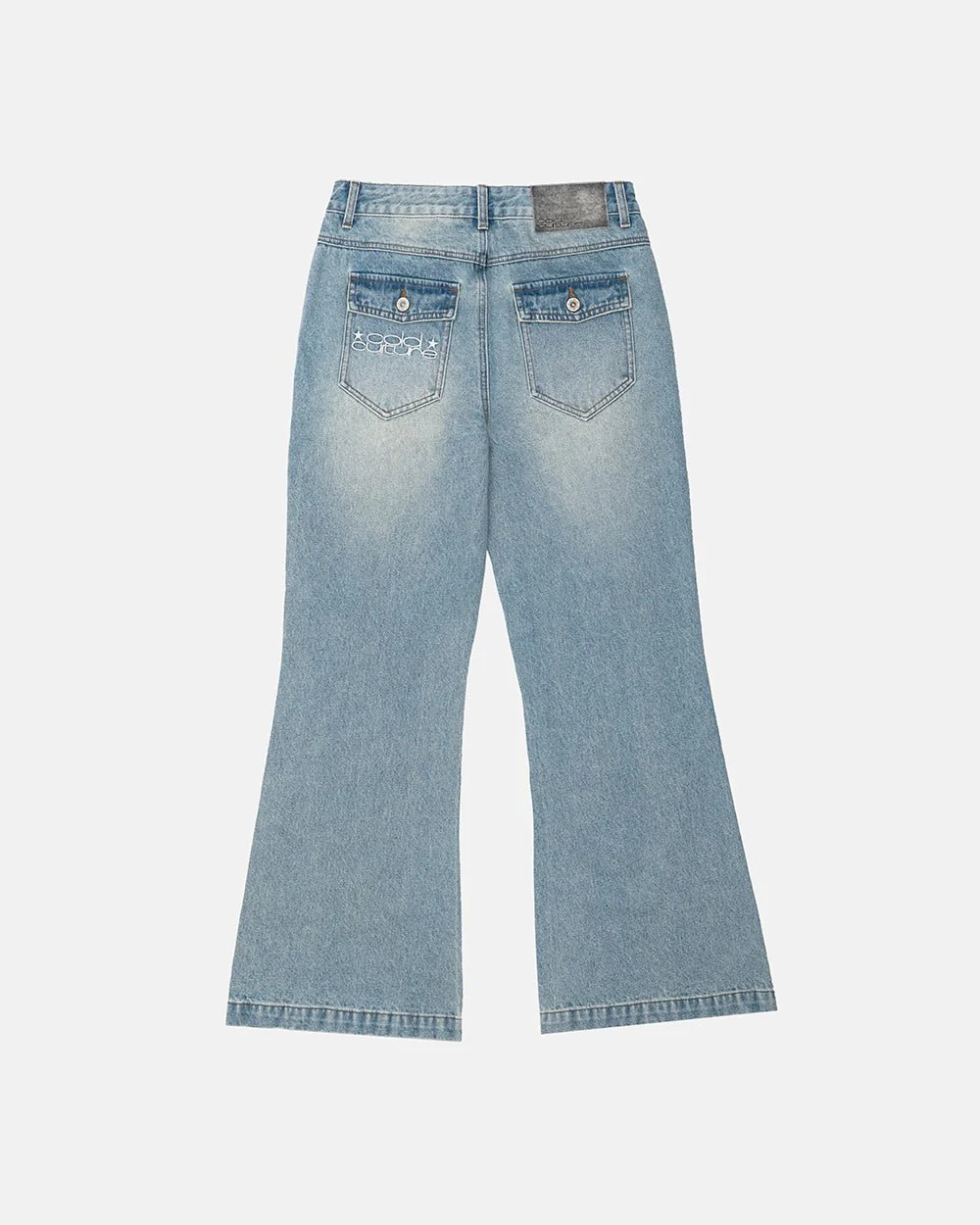 BLURRED V5 BOOTCUT PANTS LIGHT DENIM - Image 4