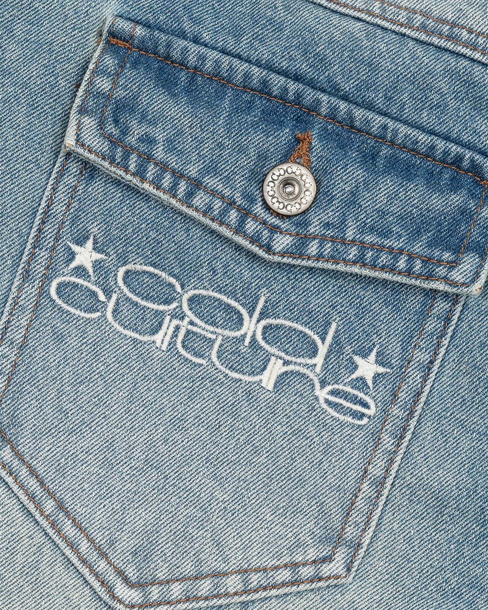BLURRED V5 BOOTCUT PANTS LIGHT DENIM - Image 6