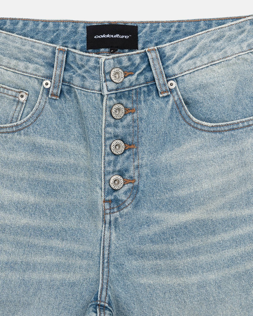 BLURRED V5 BOOTCUT PANTS LIGHT DENIM - Image 8