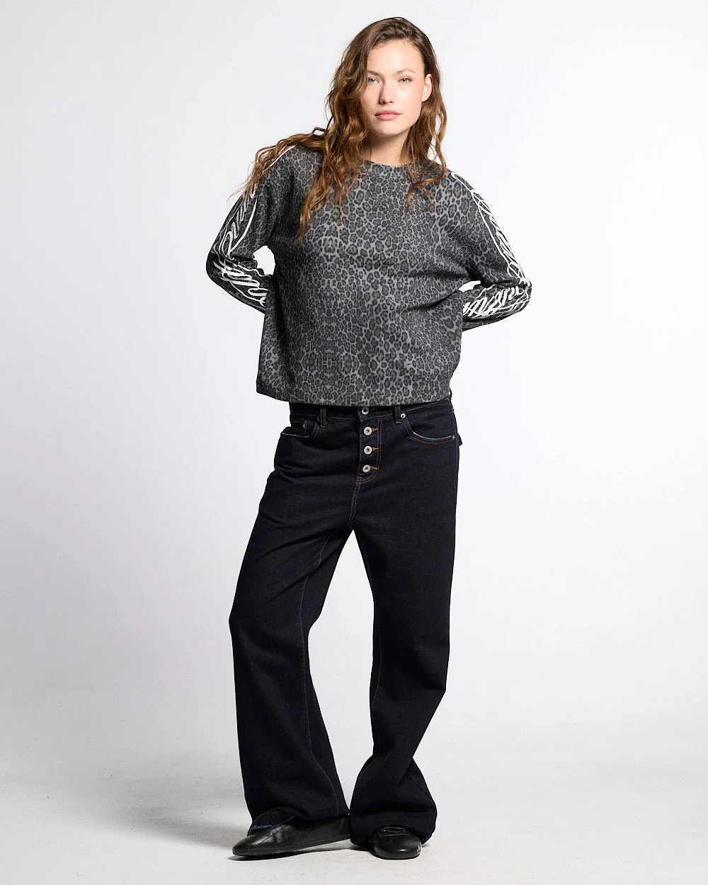 BLURRED V5 BOOTCUT PANTS RAW DENIM - Image 10