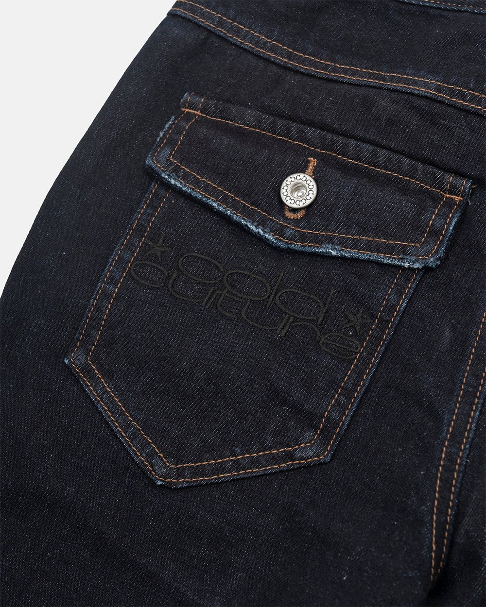 BLURRED V5 BOOTCUT PANTS RAW DENIM - Image 8