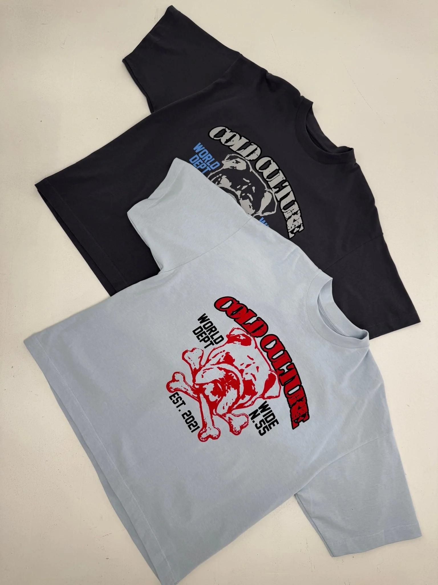 BULLDOG TEE DARK GREY - Image 8