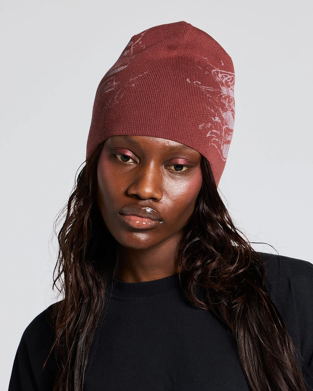 BURN ICONS BEANIE BROWN - Image 4