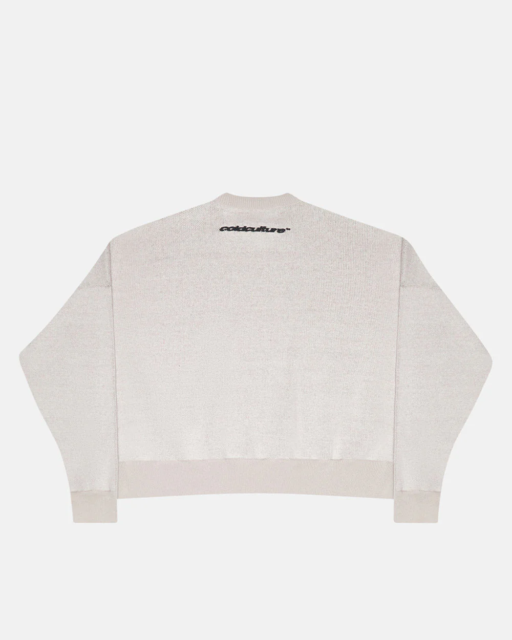 CHAMPIONS CLUB KNIT LIGHT GREY - Image 2