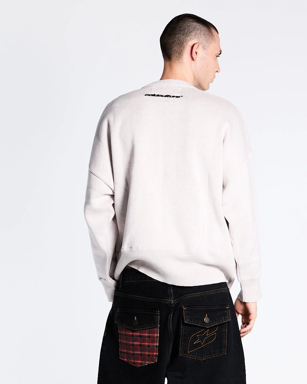 CHAMPIONS CLUB KNIT LIGHT GREY - Image 4