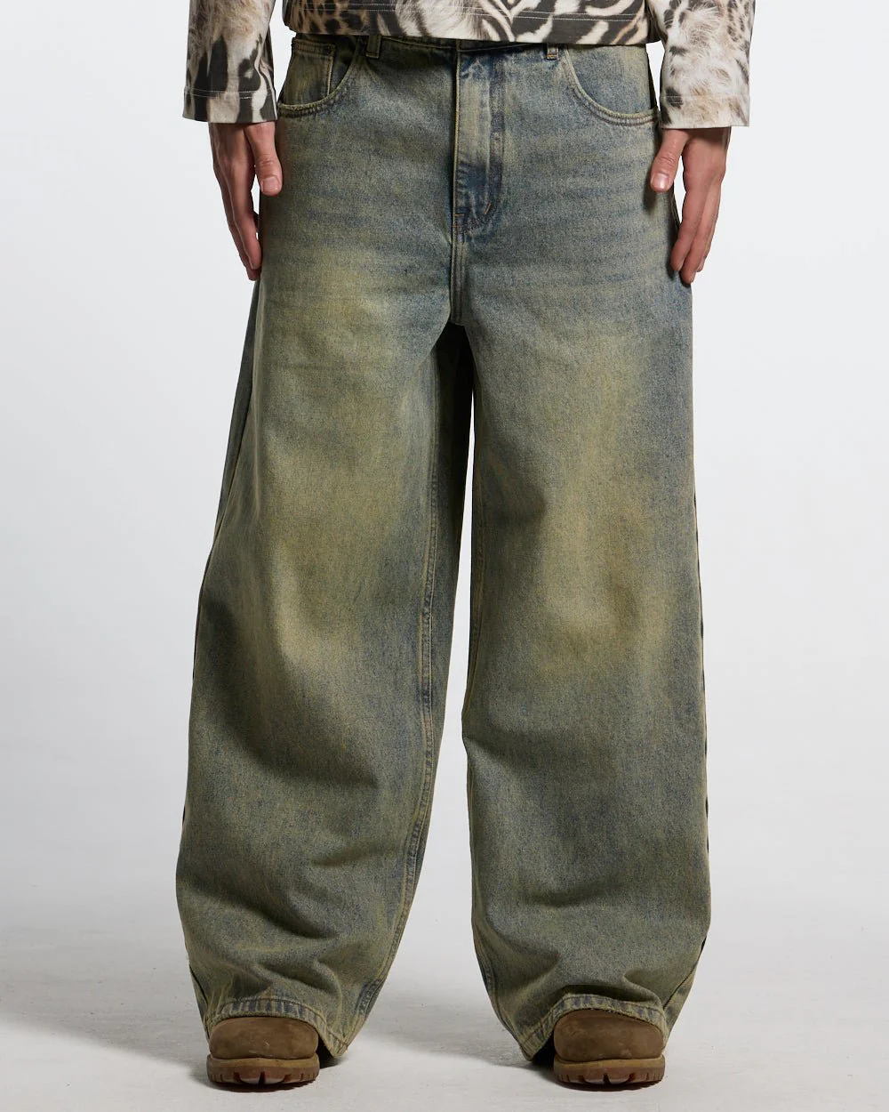 C V2 PANTS DIRTY LIGHT DENIM - Image 3