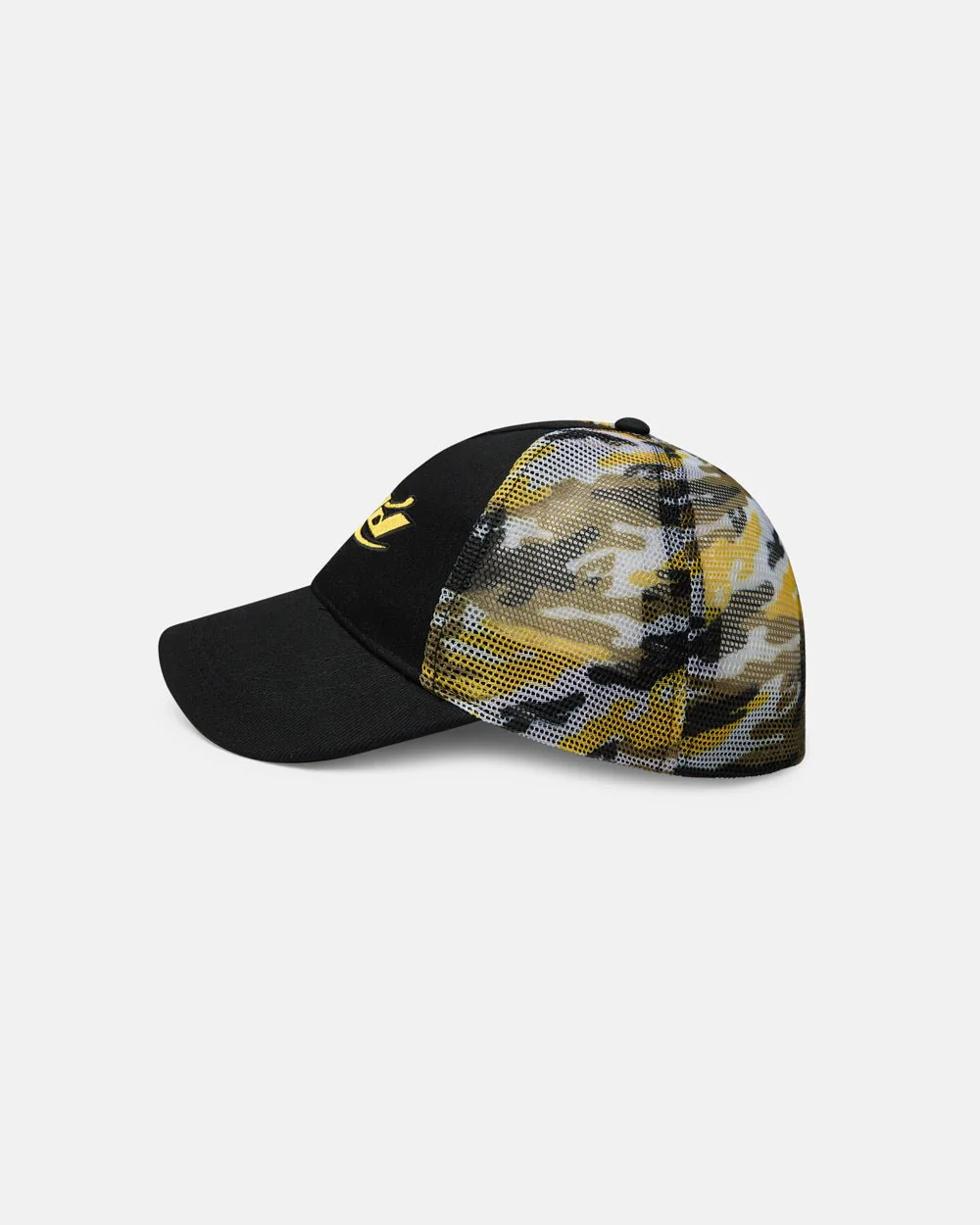 CAMO CAP BLACK AND YELLOW - Image 2