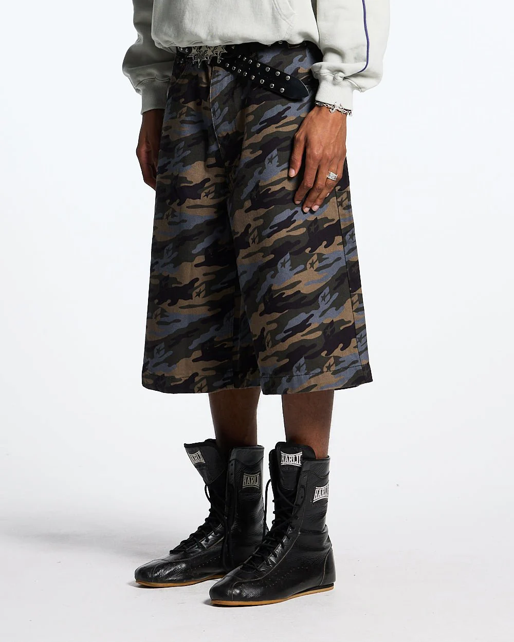 CAMO FORCE SHORTS CAMO GREEN - Image 3