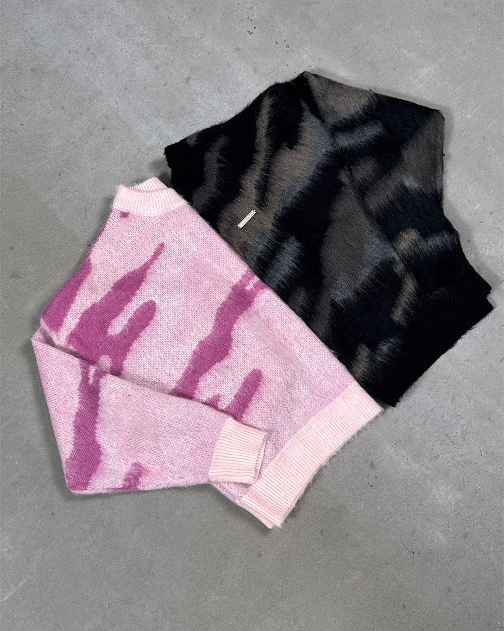 CAMO KNITWEAR DARK BROWN - Image 8