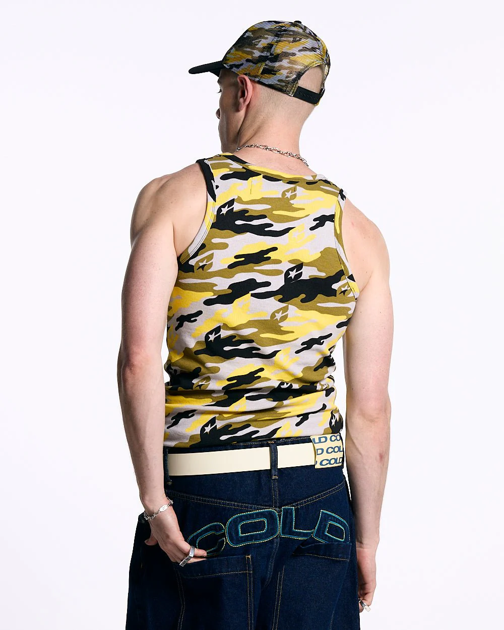 CAMO TANK TEE YELLOW - Image 4