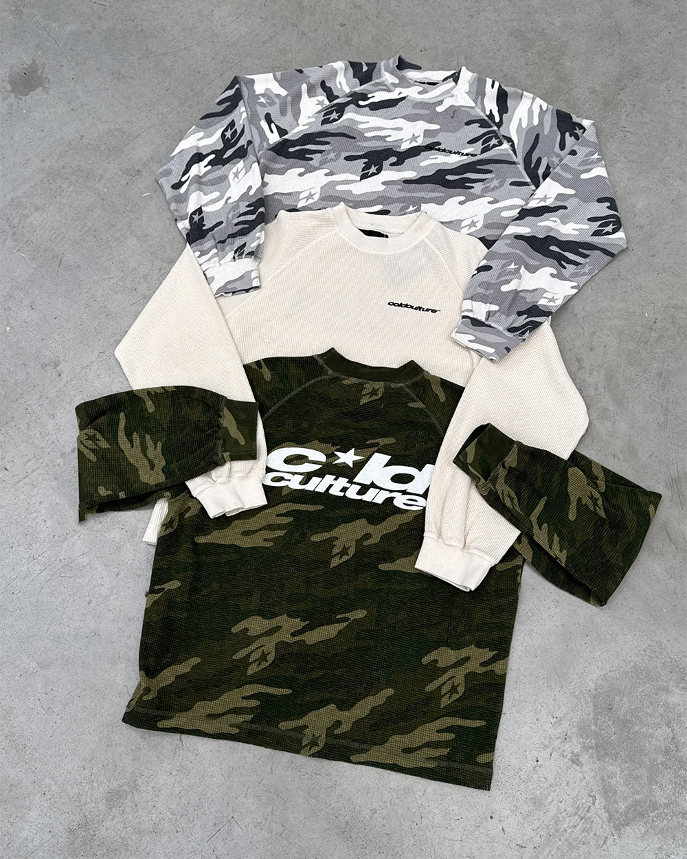 CAMO THERMAL LONGSLEEVE TEE GREEN - Image 10