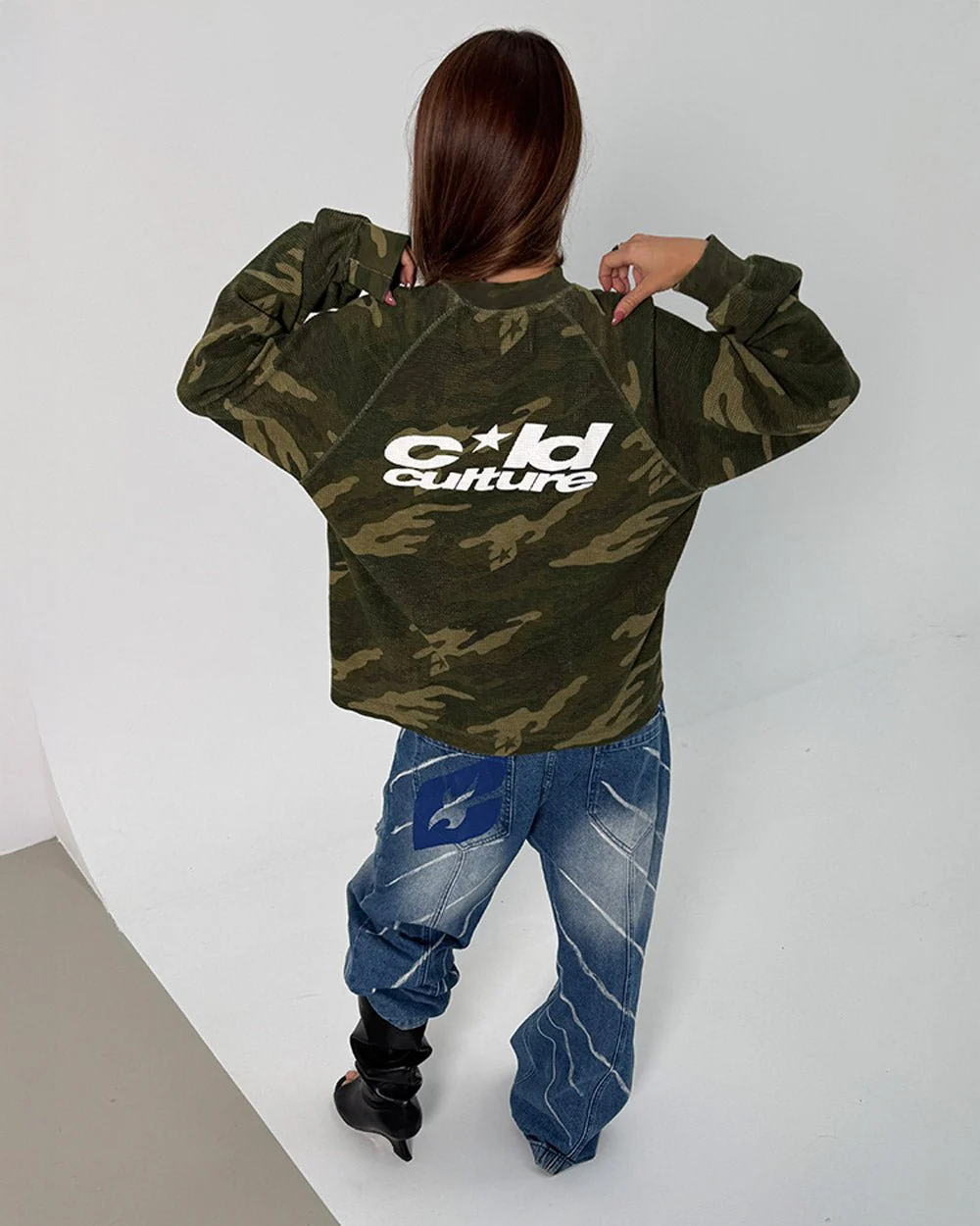 CAMO THERMAL LONGSLEEVE TEE GREEN - Image 7