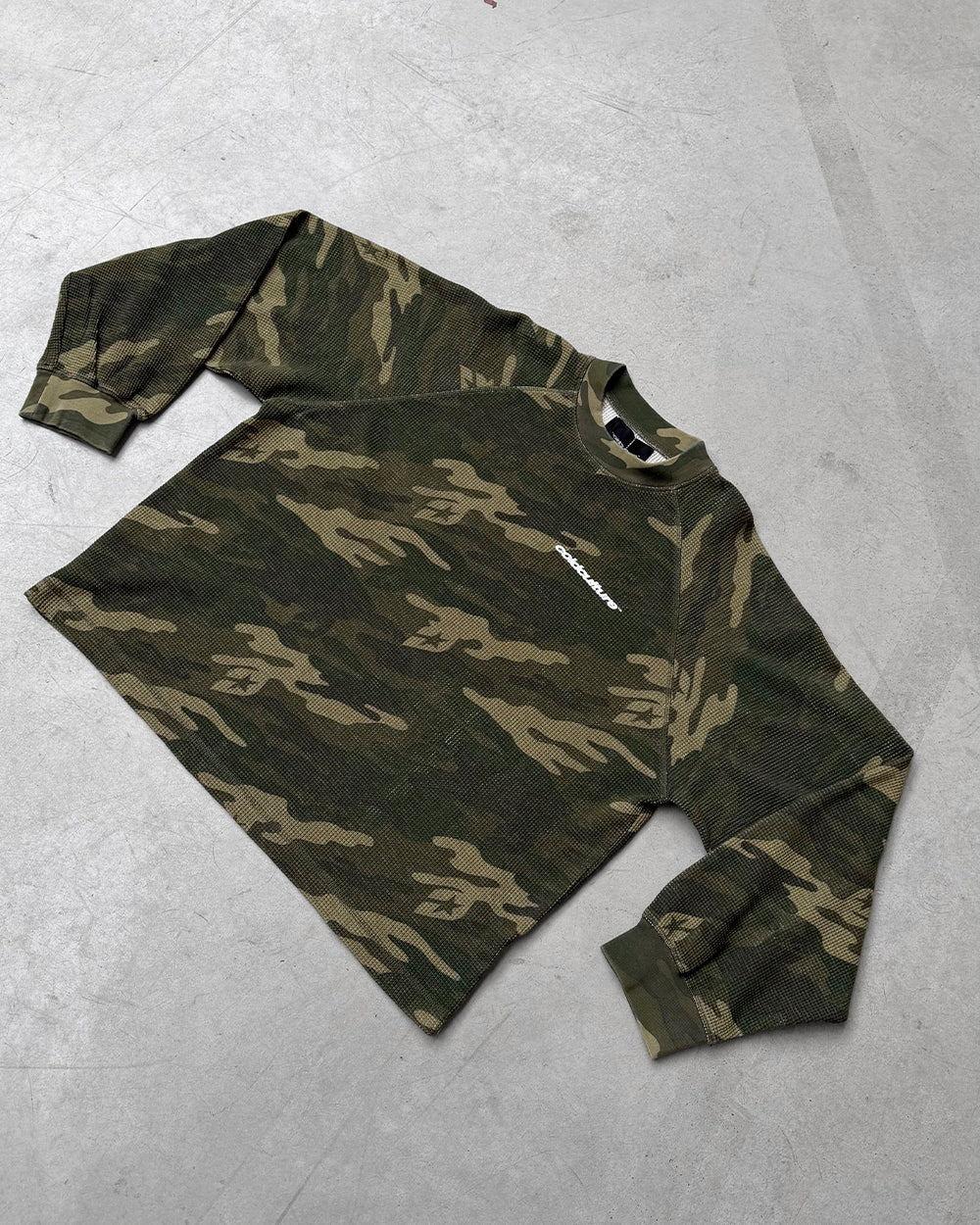 CAMO THERMAL LONGSLEEVE TEE GREEN - Image 9