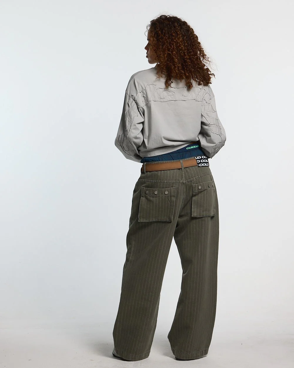 CASINO PANTS GREEN DENIM - Image 7