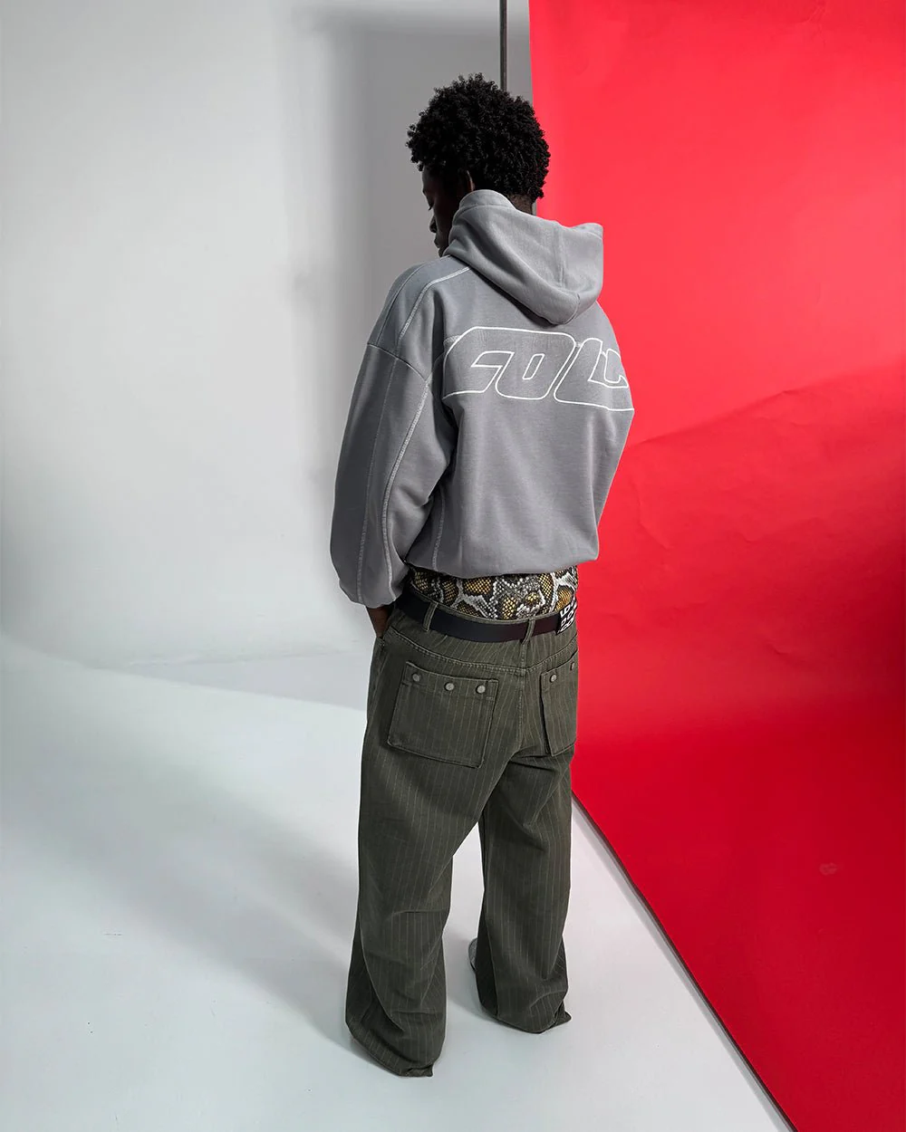 CASINO PANTS GREEN DENIM - Image 8