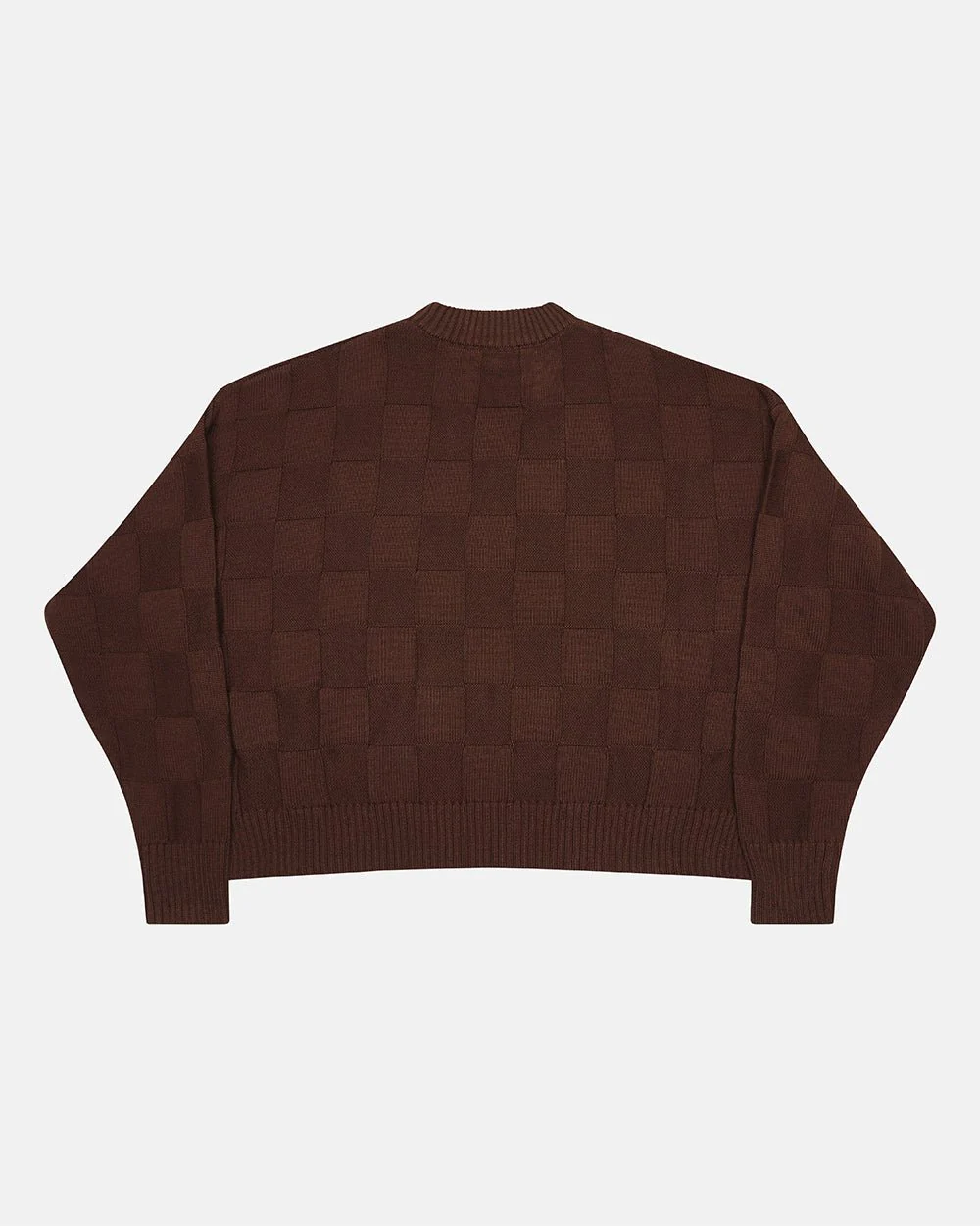 CHECKMATE KNITWEAR BROWN - Image 3
