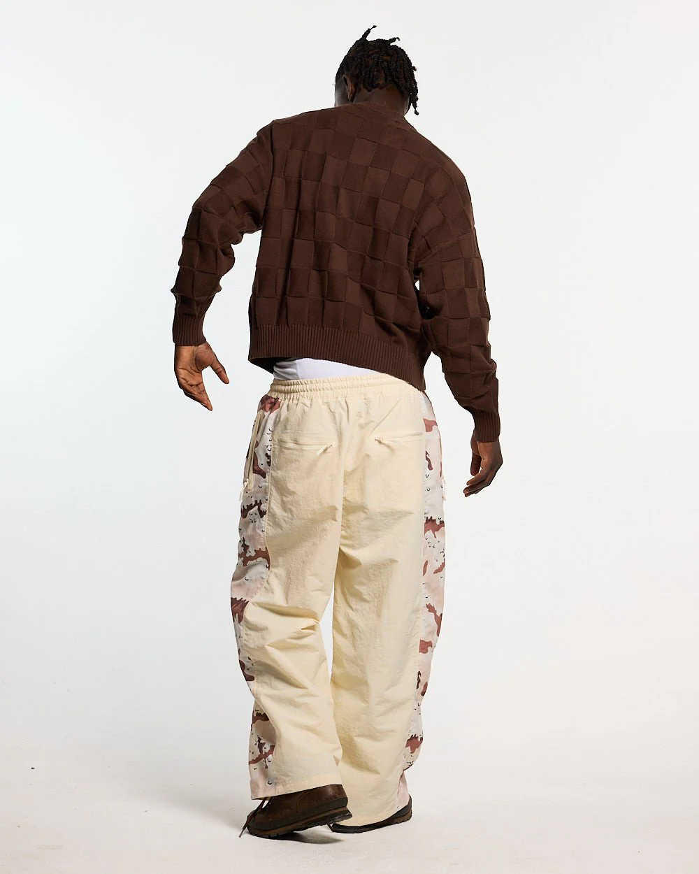 CHECKMATE KNITWEAR BROWN - Image 4
