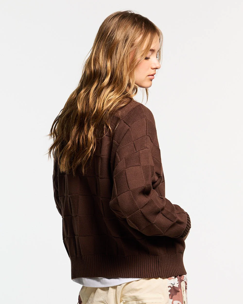 CHECKMATE KNITWEAR BROWN - Image 6