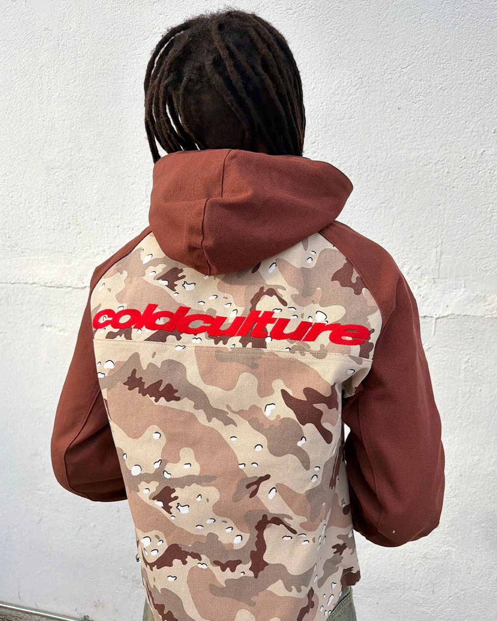 CHIPPED CAMO JACKET BROWN & CAMO - Image 9