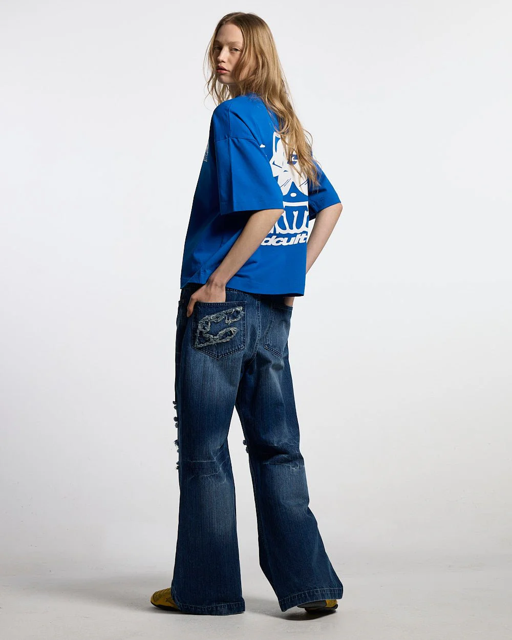 CIBERCAT TEE BLUE - Image 5